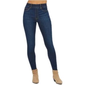 SPANX Ankle skinny jeans midnight blue stretch-cotton Size Small